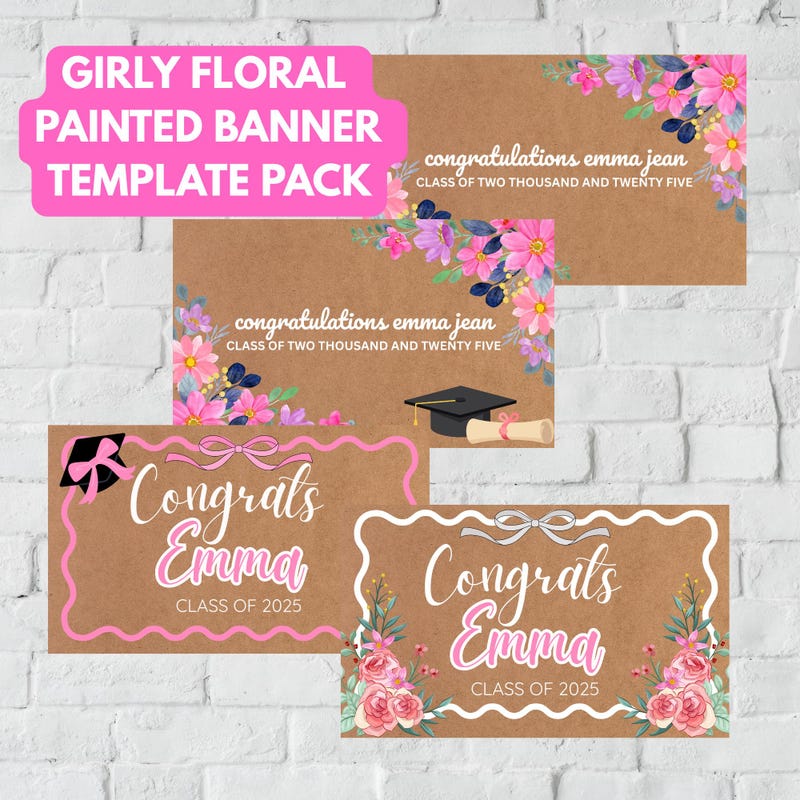 Painted Brown Paper Signs - Etsy