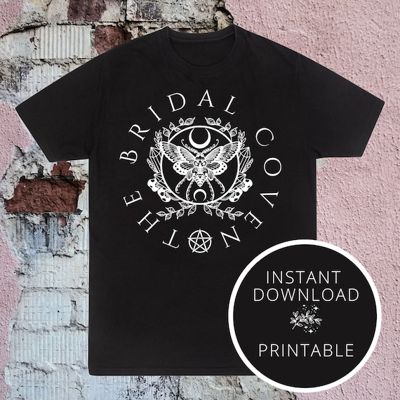 Bridal Coven SVG: Witch Bachelorette Party Shirt Design (Digital Download)