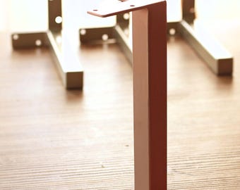 Gambe per mobili in acciaio quadrato – Piedini di ricambio per mobili, divani, letti (singoli o set da 4)