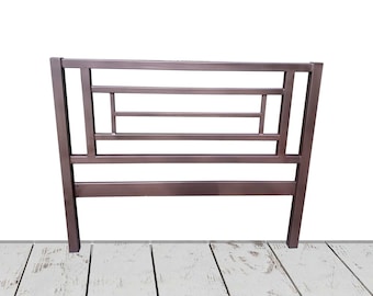 Minimalist Steel Bed Headboard: Custom Color Options