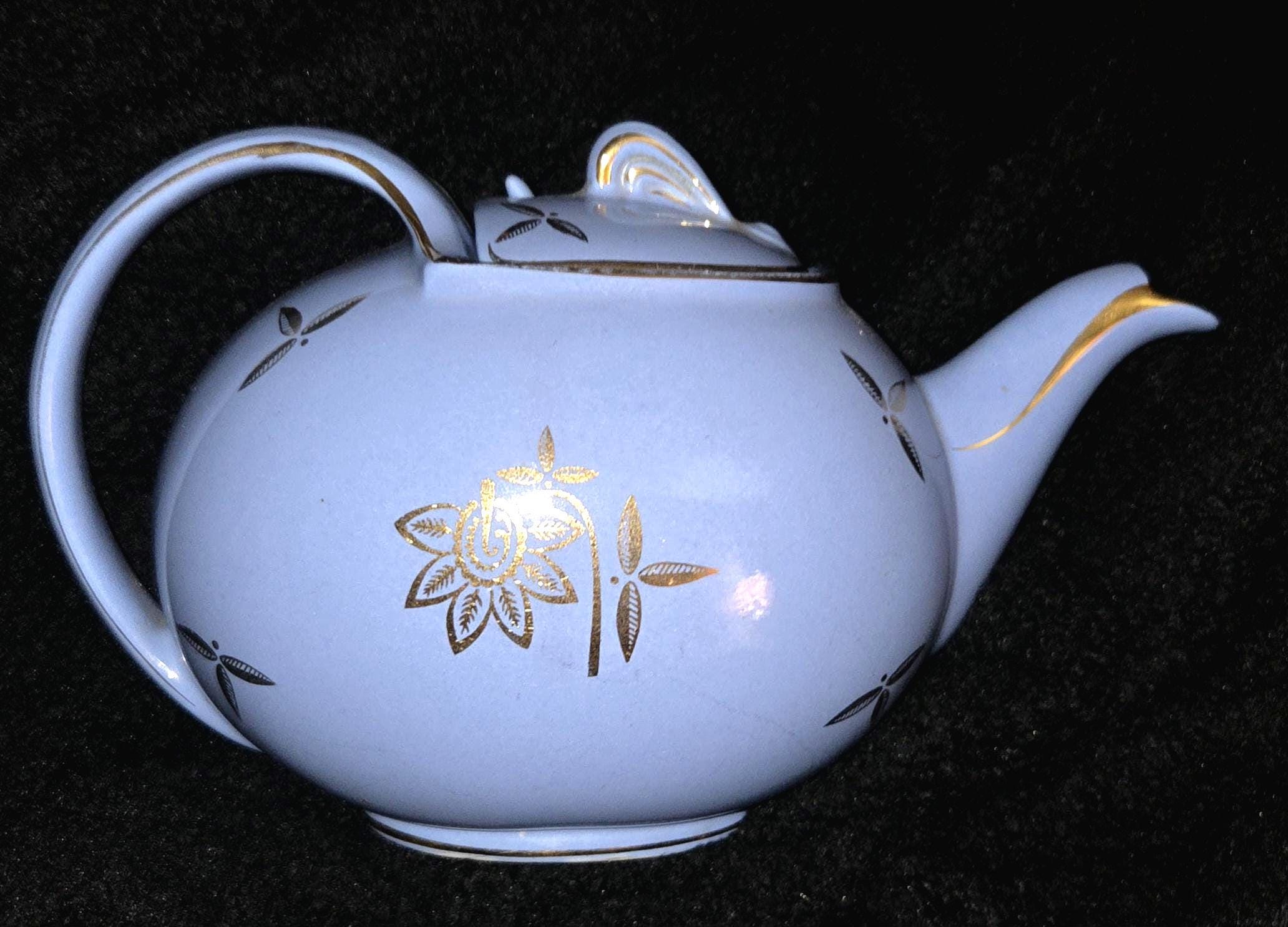 Blue Hall Teapot - Etsy