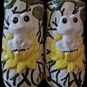 Vintage Neil the Frog Salt Pepper Shakers from Sears and Roebuck