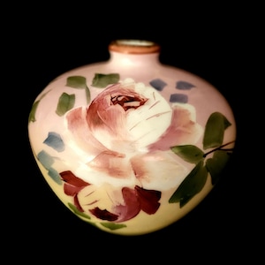 Vintage Opaline Glass Vase