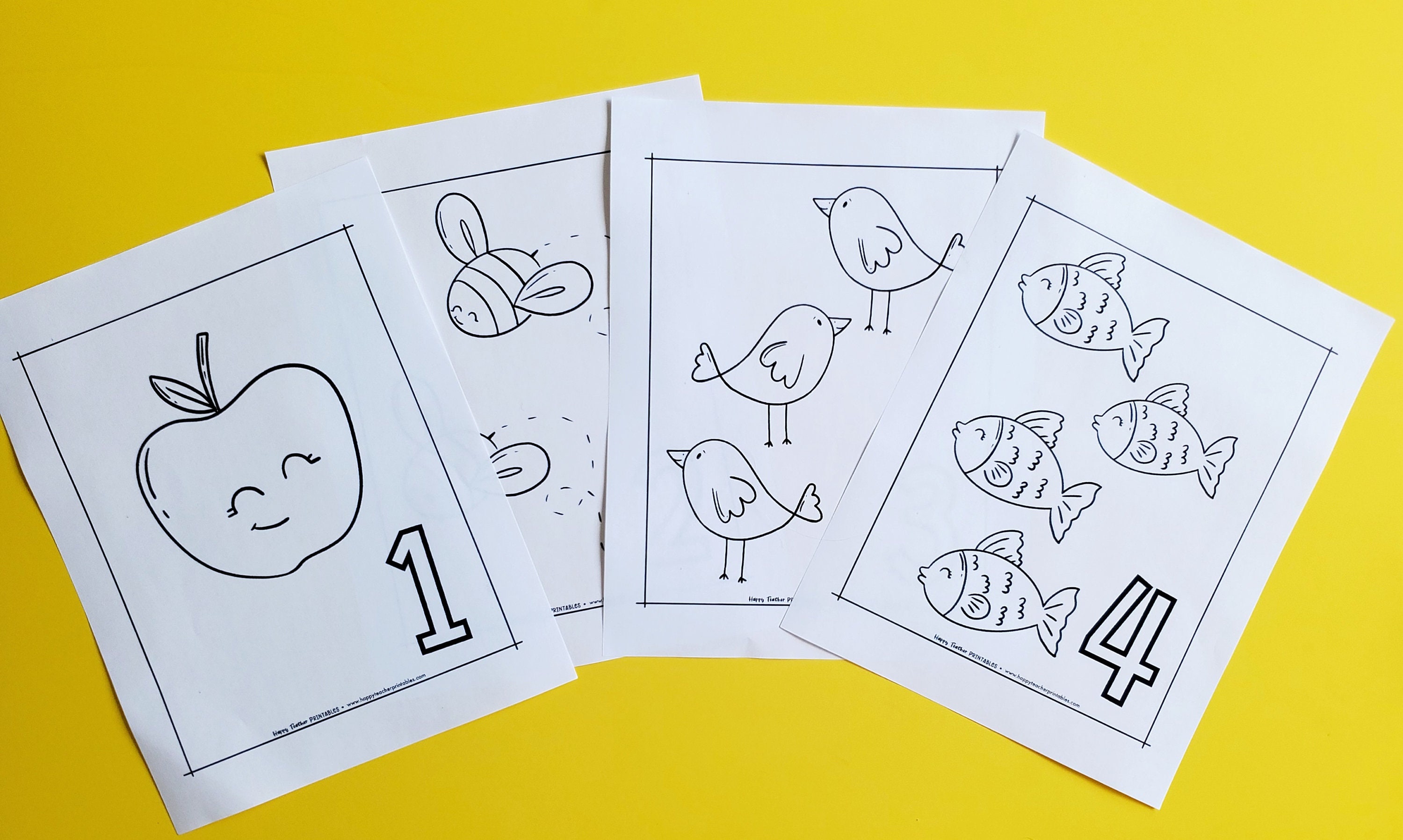 Printable Numbers All About Number Worksheets, Preschool, Kindergarten ...