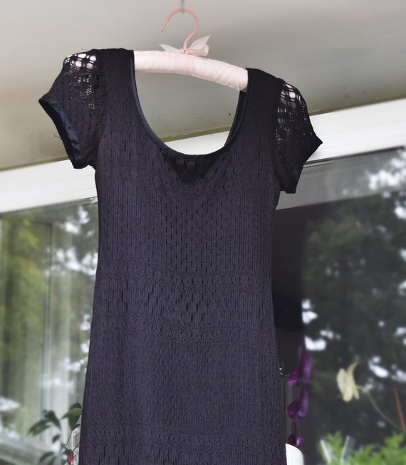 Breakin loose, used black lace long dress - image 2