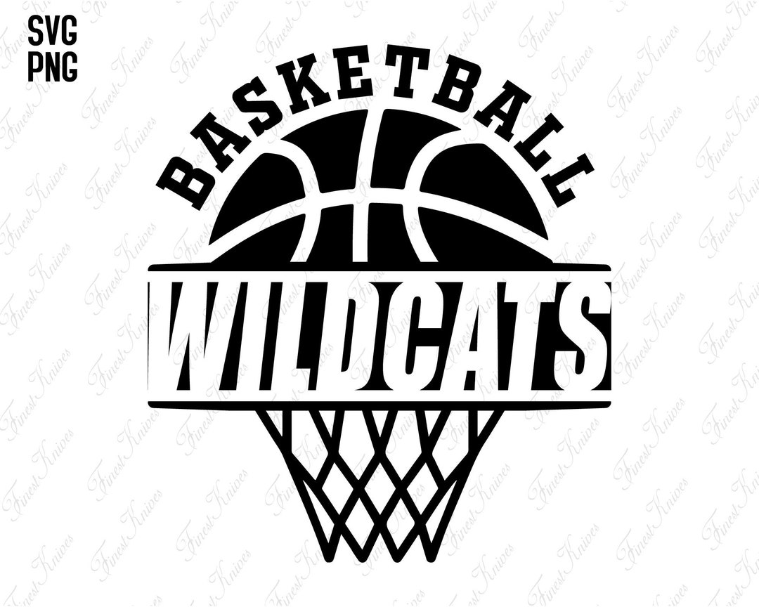 Wildcats Basketball Svg Basketball Team Wildcats Svg Etsy