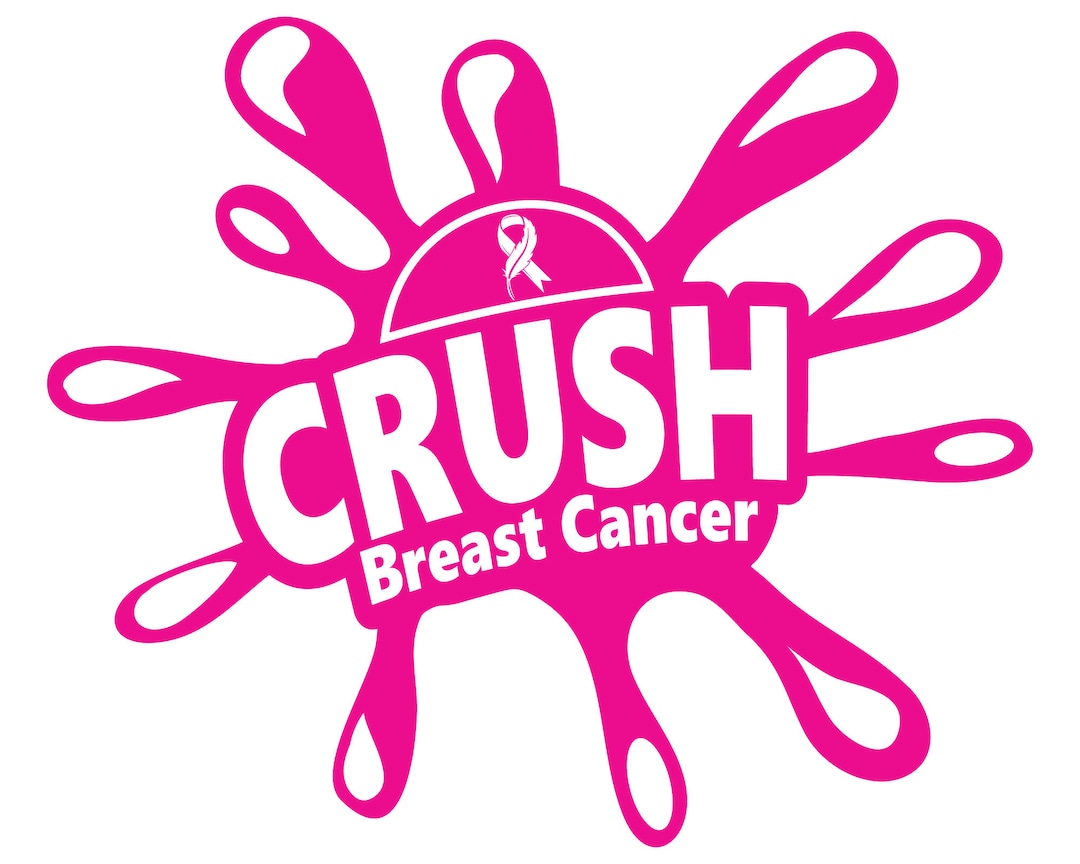Crush Svg, Crush Cancer, Breast Cancer Svg, Breast Cancer, Cancer