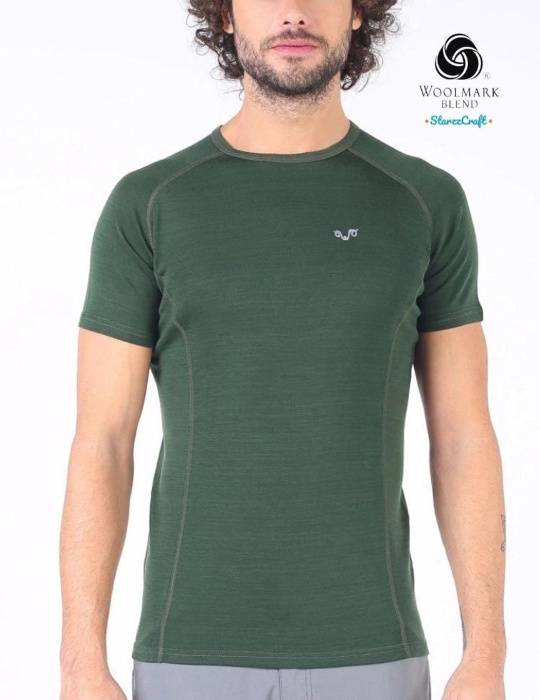 Camisetas de Lana Merino para Hombre ֍ Máxima Comodidad en tu Piel