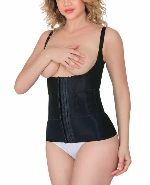 Bust support Front Closure Vest Corset Waist Shape Thigh Shaping