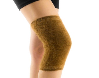 Camel Hair Wool Leg warmer, Superlight Legwarmer, Camel Feathers Wool Knee Warmer, Knee Cap, Knee warmers, Knee Pads, Knee Compression Belt