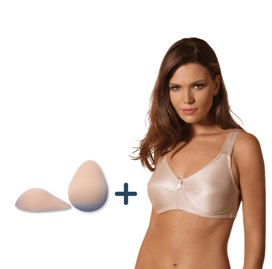 Breast Prosthetic for Mastectomy Bra Insert Lightweight, Water