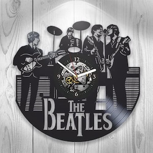 Beatles record clock - Etsy 日本