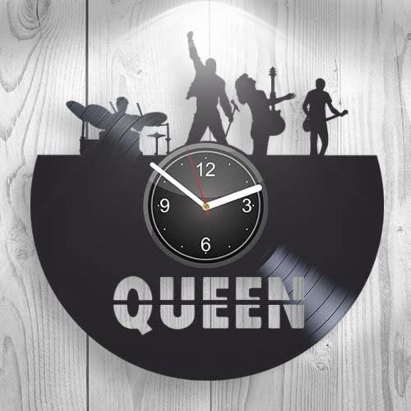 Tableau Rock Queen – Cadre Bois Noir – 25x30 Cm – Occasion
