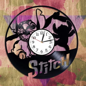Lilo Stitch Clock Lilo Stitch Decor 
