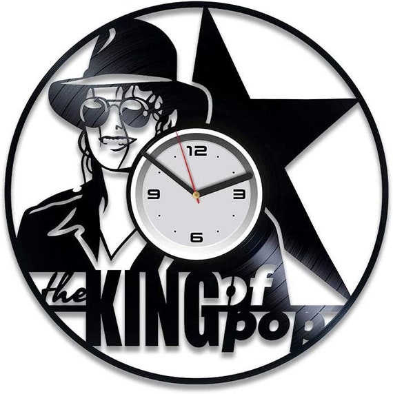 OROLOGIO MODERNO DA PARETE WISH YOU WERE HERE in vinile riciclato