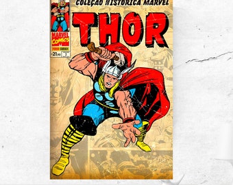 Avengers vintage poster/filmposter/Marvel filmposter/Super held poster/filmposter retro/stripboek/cadeau poster/vintage filmposter