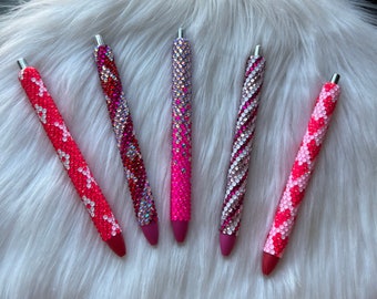 New! Valentine's Custom Rhinestone Pens
