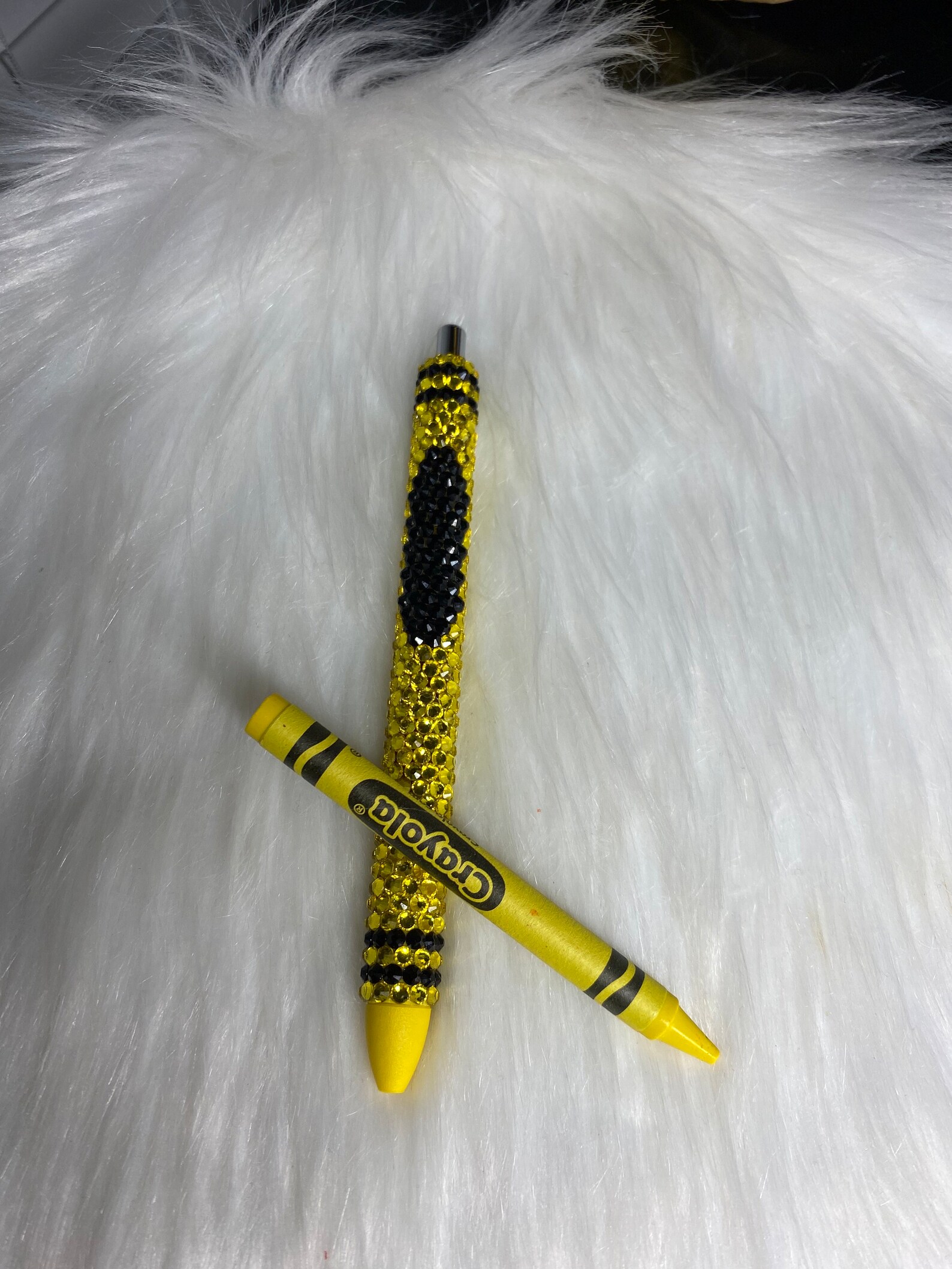Custom Rhinestone Pens Crayon Inspired Custom Rhinestone Pens - Etsy