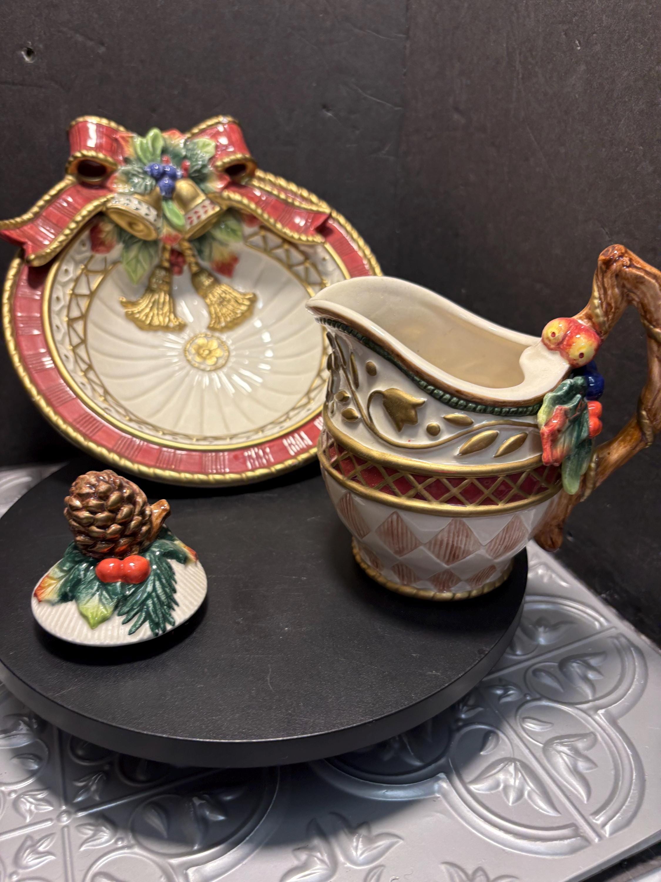 LENOX & FITZ AND FLOYDクリスマス プレート 小鉢 サンタ S115778323