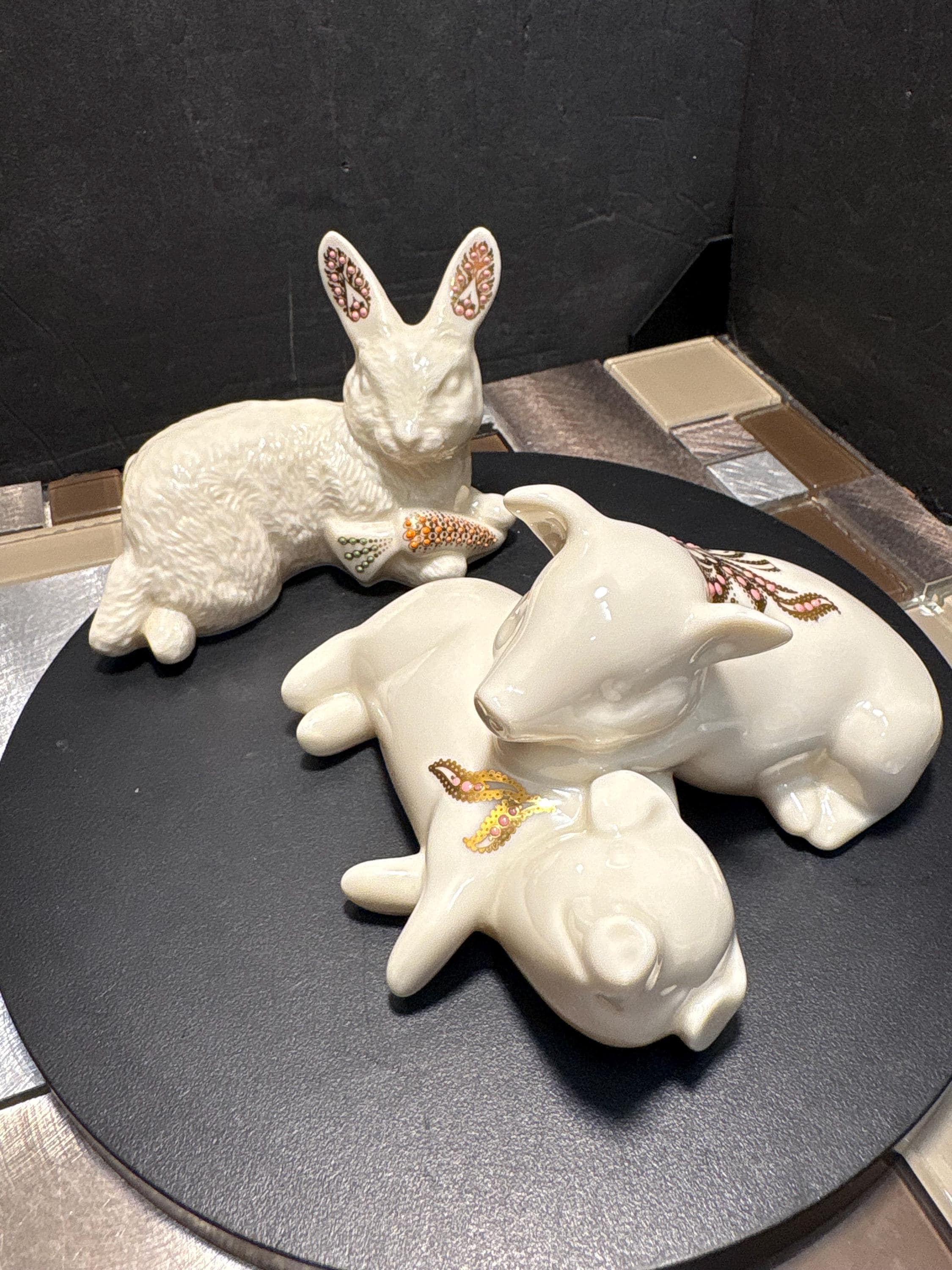 Lenox Pigs - Etsy
