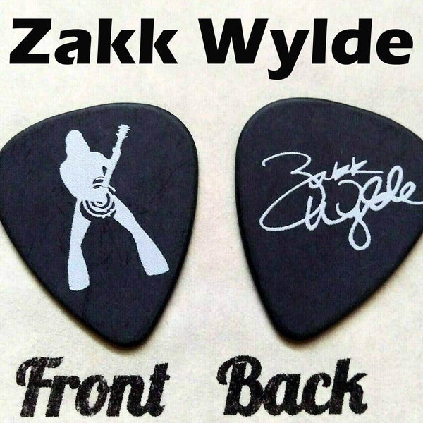 Zakk Wylde signature guitar pick (S6)