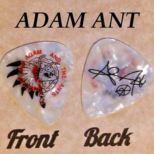 Adam Ant rock band signature guitar pick (b2)