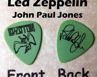 Led Zeppelin John paul jones signature guitar pick (2160)