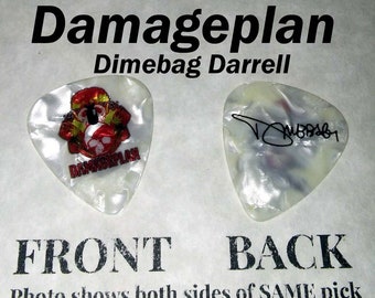 Damageplan Dimebag Darrell signature guitar pick (E11)