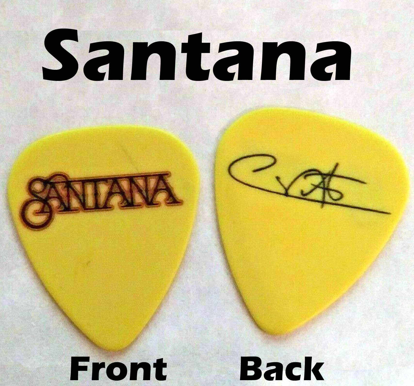 Carlos santana 2024 guitar pick