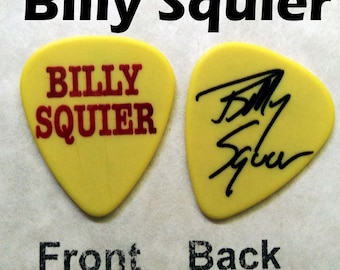 Billy Squire signature guitar pick (O14)