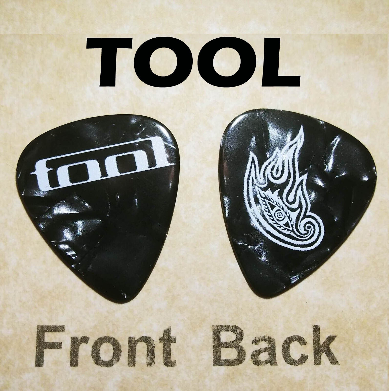 Tool Signature Guitar Pick P17 Etsy