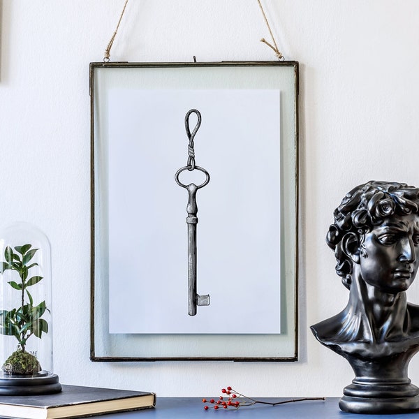 Antique Keys Print - Etsy