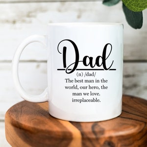 Dad Definition Mug | Gift For Dad | Fathers Day Gift | Dad Birthday Gift | Best Dad Ever | Worlds Best Dad |