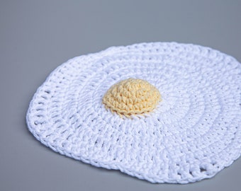 Crochet Egg Washcloth