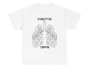 Floral Lungs Tee | Forever Inked Shirt