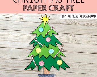 Christmas Tree Paper Craft