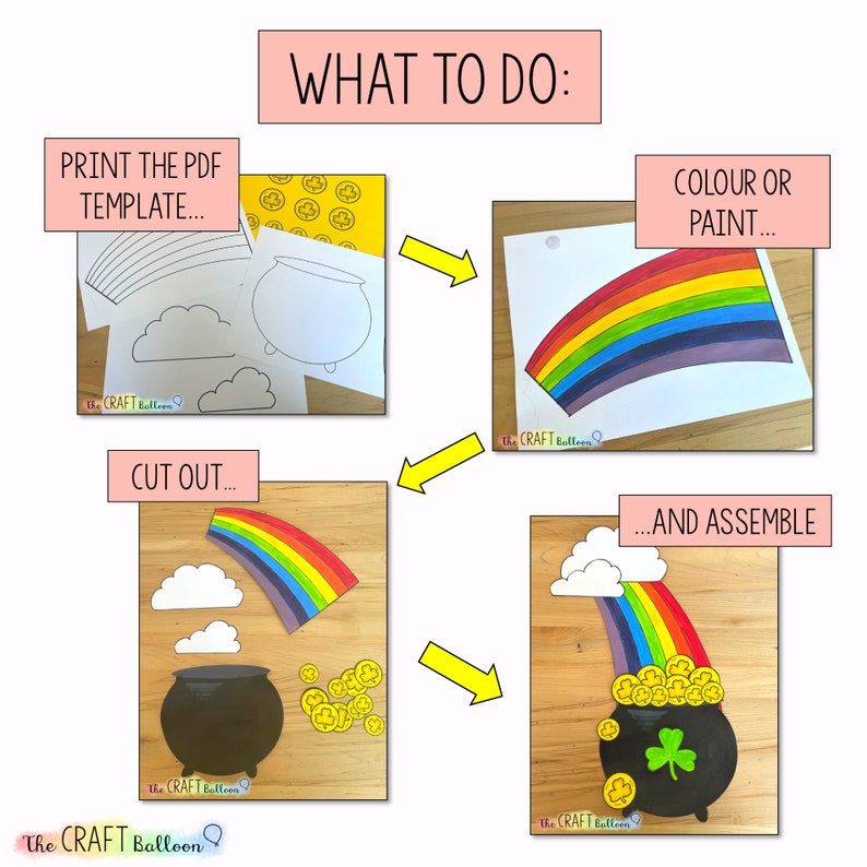 Pot of Gold printable Craft Template - Il 794xN.5489704341 Evzq 