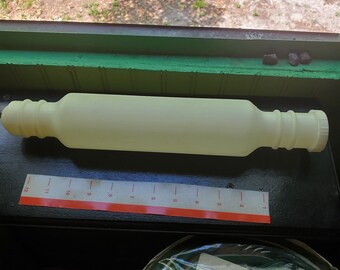 vintage Tupperware rolling pin chill-n-roll hollow storage