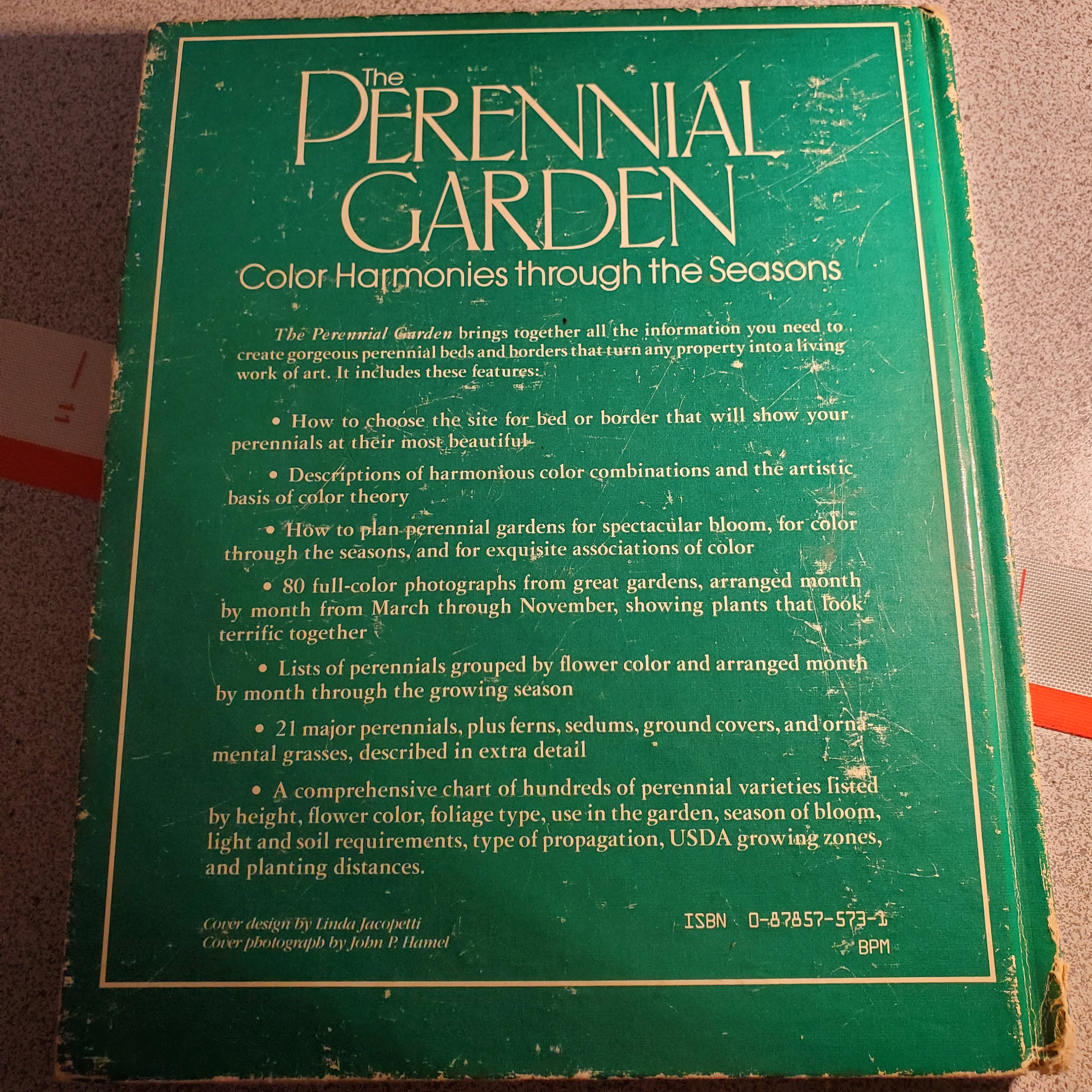 Vintage 1980's the Perennial Garden Color Harmonies Through the Seasons ...