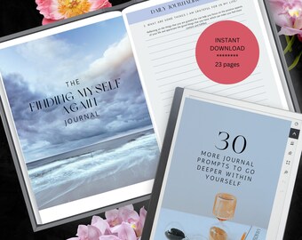 Self Care Planner Printable | Mental Health | Daily Check-In For Mental Wellness | Anxiety Journal | Digital Journal