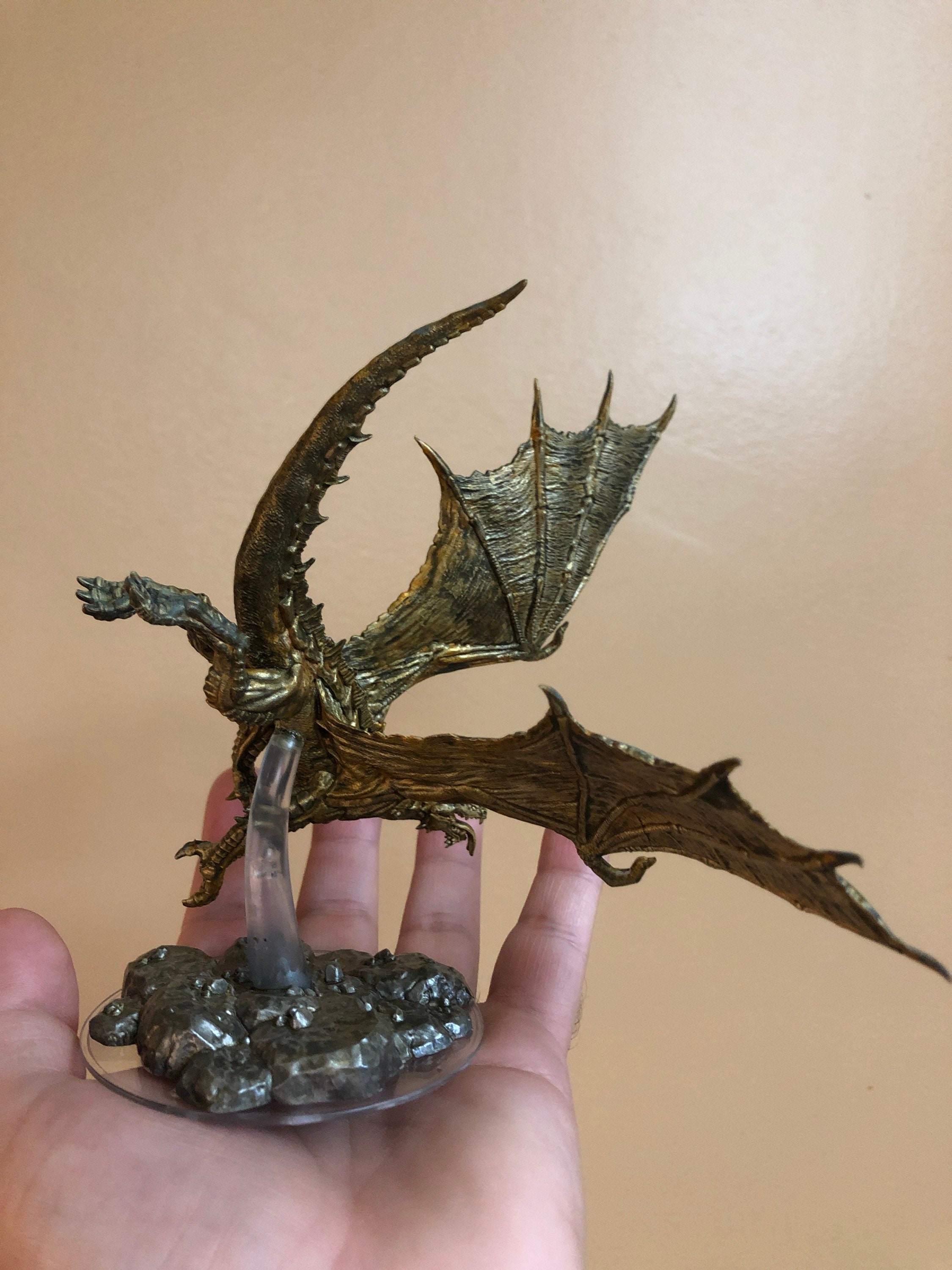 Rusted Young Copper Dragon Dnd/pathfinder Etsy