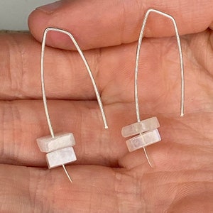 Sterling Silver and Moonstone earrings