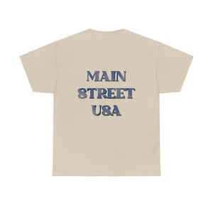 Disney Main Street USA shirt double sided