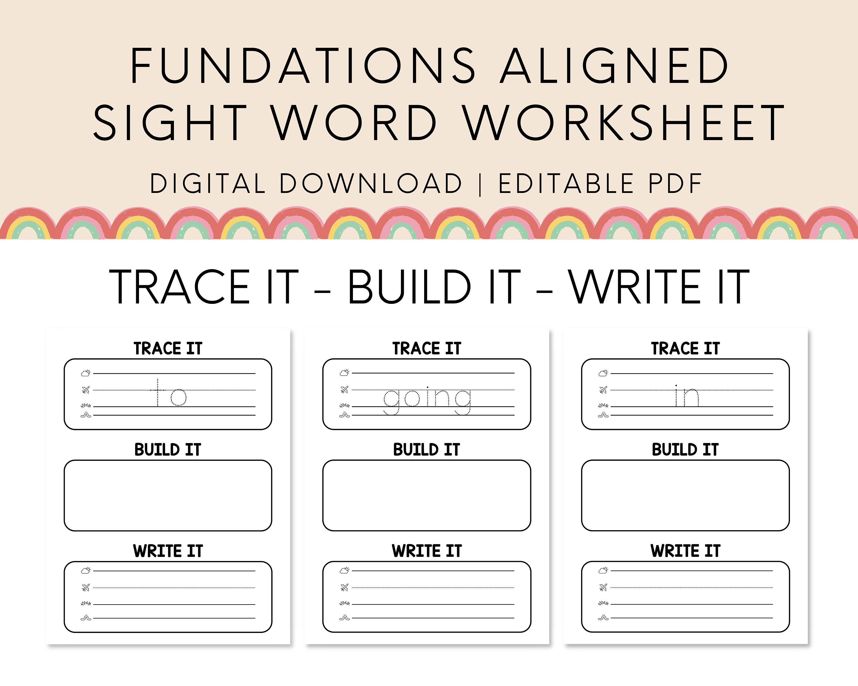 sight-word-worksheet-heart-word-activity-writing-centers-etsy