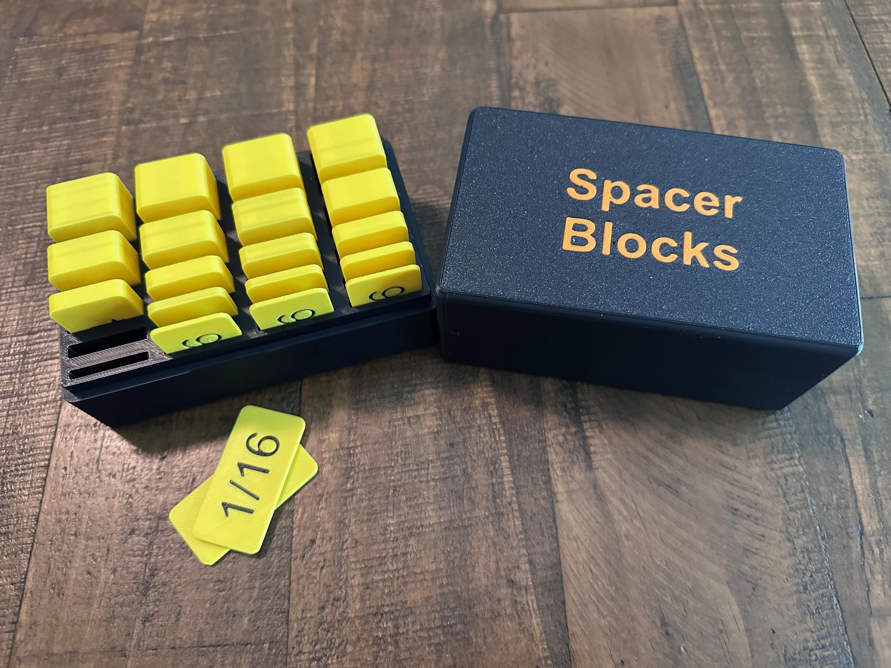 Setup Block Set, Woodworking Spacer Blocks With Case, Woodshop ...