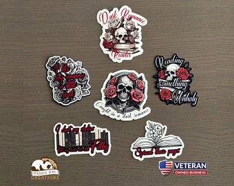 Romantasy Stickers, Dark Romance Stickers, Spicy Book Sticker, Smut Kindle Sticker, Booktok Stickers, Gifts for her, Bookish Smut