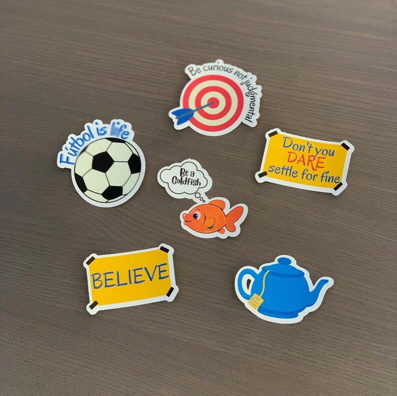 Believe Sticker Set / Laptop Decals / Hydroflask / Die Cut / - Etsy