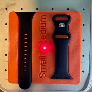 xTool F1 Laser Apple Watch Band Jig , xTool F1 Accessories, 3D Print Jig, Maker, Laser Engraved Template