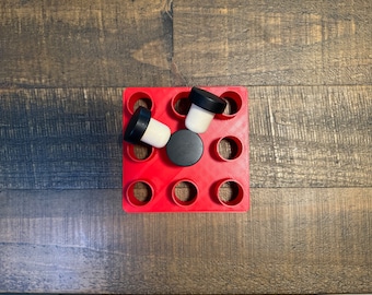 xTool F2 Laser Wine Cork Jig, Wine Cork Template, xTool F2 Accessories, DIY Wine Tags, 3D Print Jig, Maker, Laser Engraved Template