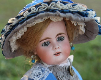 20" ~Beautiful Antique German Doll~ Bahr & Proshchild ~ 260 dep~ w/Swivel Neck~